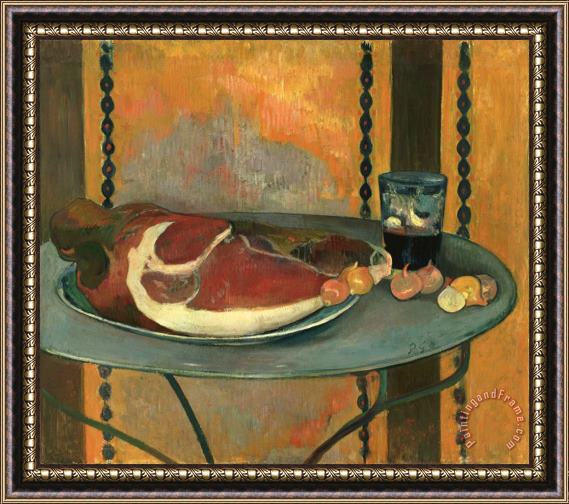 Paul Gauguin The Ham Framed Painting