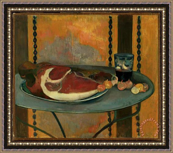 Paul Gauguin The Ham Framed Painting