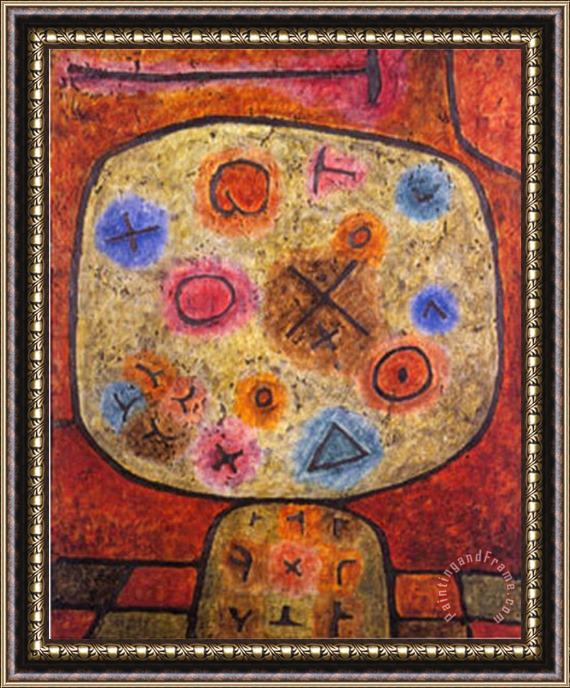 Paul Klee Composition Framed Painting