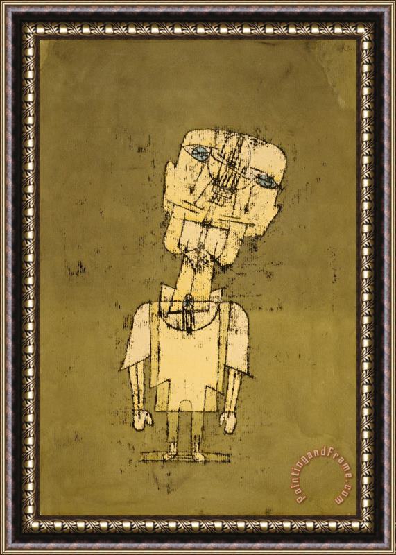Paul Klee Gespenst Eines Genies (ghost of a Genius) Framed Print