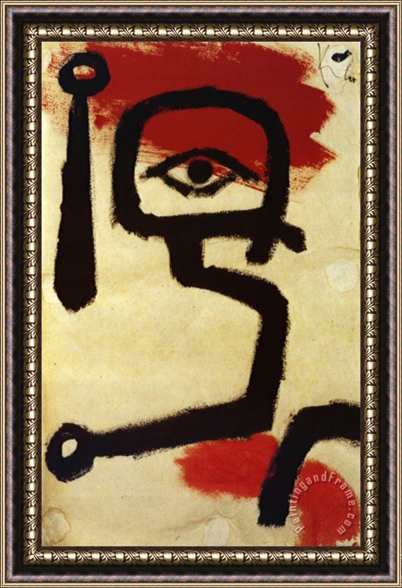 Paul Klee Paukenspieler 1940 Framed Painting