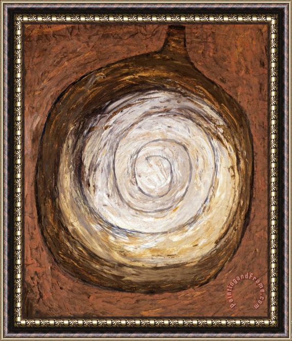 Paul Klee Rounded Bottle Kurbis Flasche Framed Painting