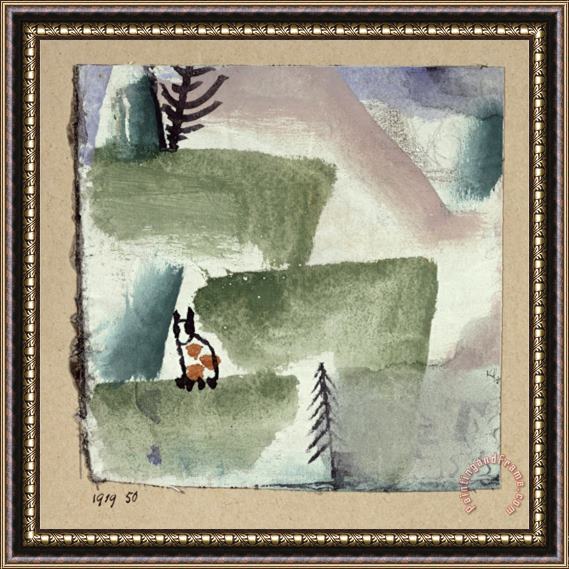 Paul Klee Similar to 49 1919 Framed Painting