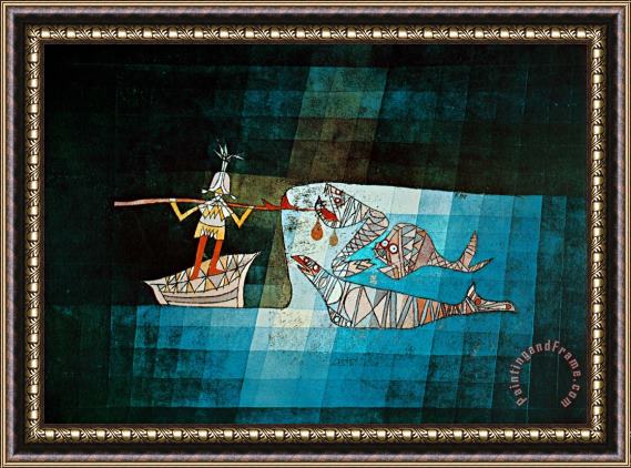 Paul Klee Sinbad The Sailor Framed Painting