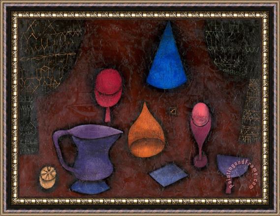 Paul Klee Still Life Framed Painting
