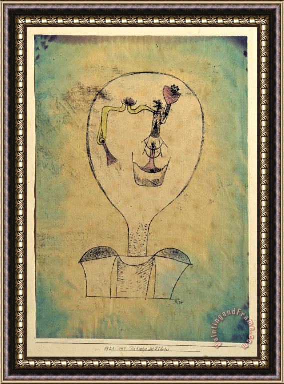 Paul Klee The Beginnings of a Smile Framed Print