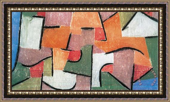 Paul Klee Uberland 1937 Framed Painting