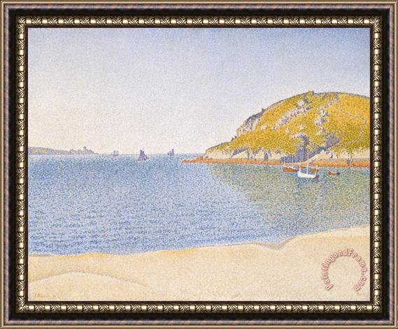 Paul Signac Port of Saint Cast Framed Painting