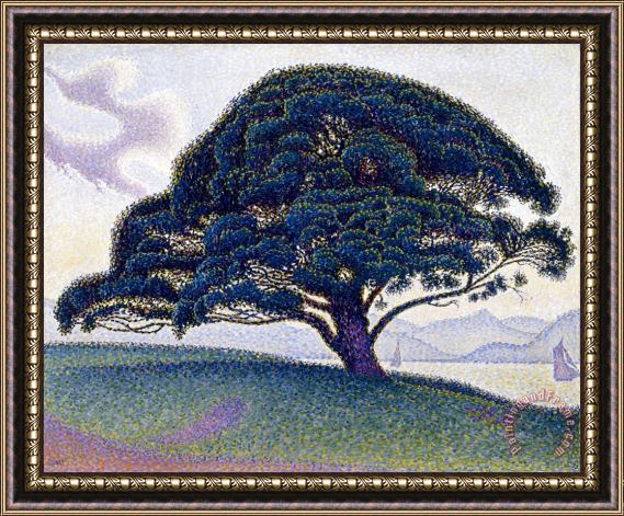 Paul Signac The Bonaventure Pine Framed Print