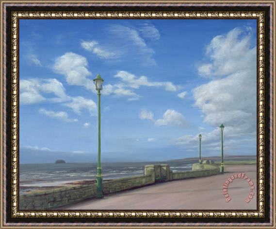 Peter Breeden The Promenade At Weston-super-mare Framed Painting