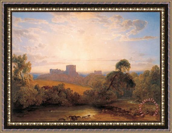 Peter de Wint Kenilworth Castle Framed Painting