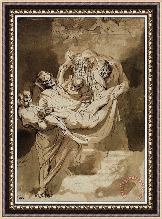 Peter Paul Rubens Entombment Framed Painting