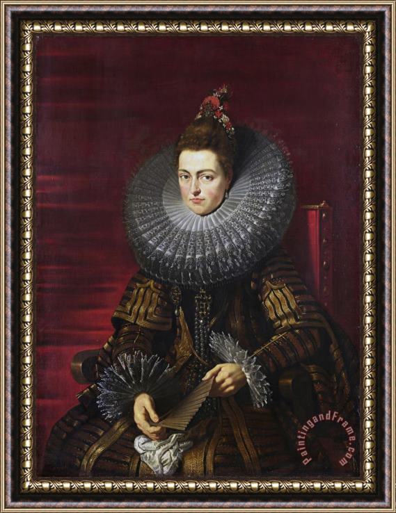 Peter Paul Rubens Infanta Isabella Clara Eugenia, Regent of The Netherlands Framed Print