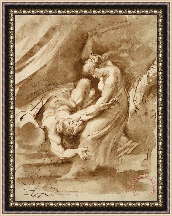 Peter Paul Rubens Judith Beheading Holofernes Framed Painting
