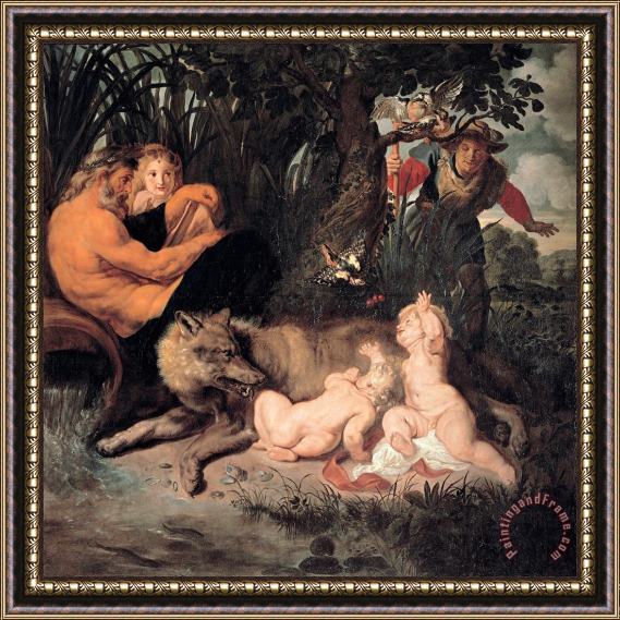 Peter Paul Rubens Romulus And Remus Framed Print
