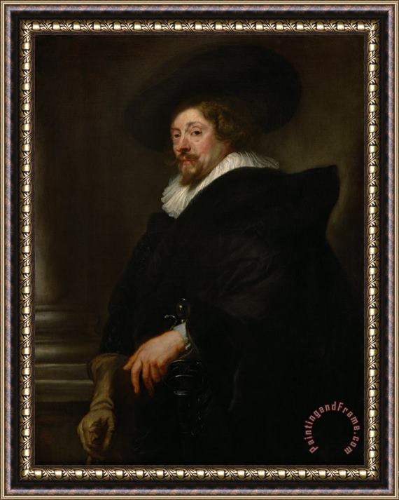 Peter Paul Rubens Selfportrait Framed Painting