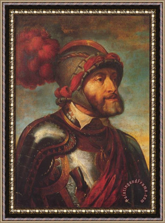 Peter Paul Rubens The Emperor Charles V Framed Painting