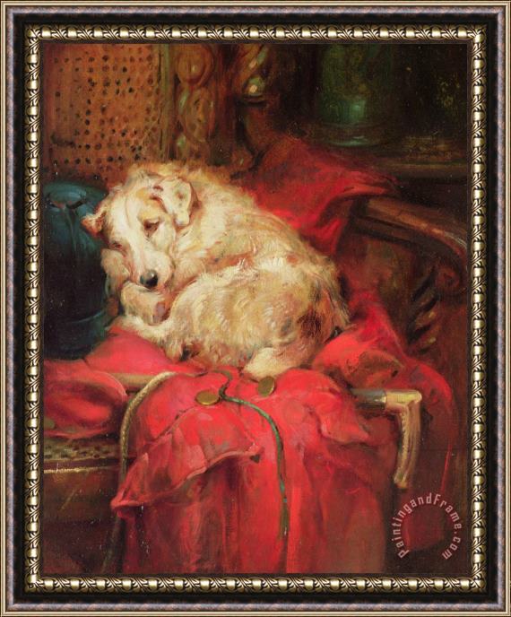 Philip Eustace Stretton Tired Out Framed Painting