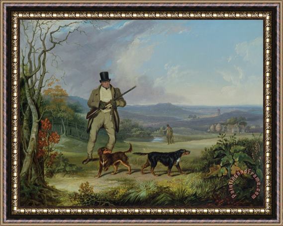 Philip Reinagle The Afternoon Shoot Framed Print