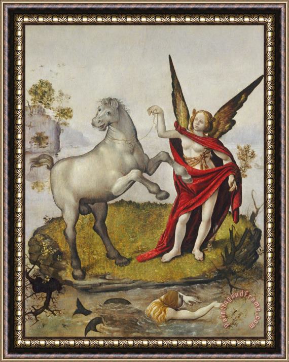 Piero di Cosimo Allegory Framed Print