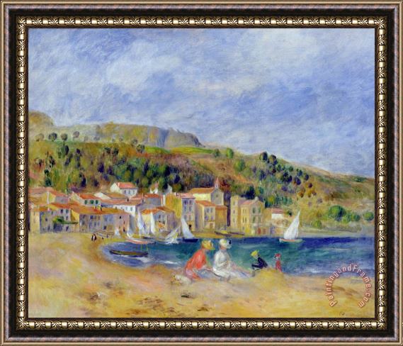 Pierre Auguste Renoir Le Lavandou Framed Painting