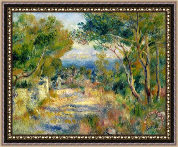 Pierre Auguste Renoir LEstaque Framed Print