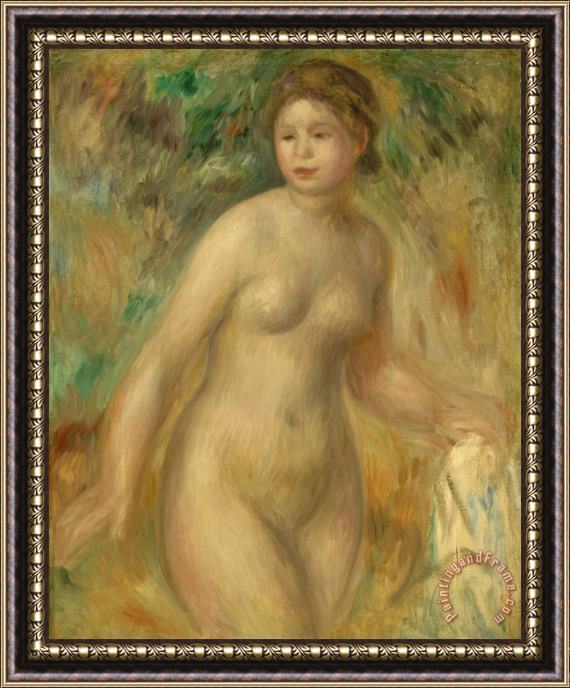 Pierre Auguste Renoir Nude Framed Painting
