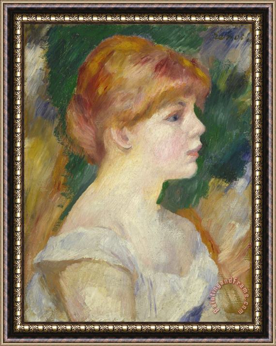 Pierre Auguste Renoir Suzanne Valadon Framed Print