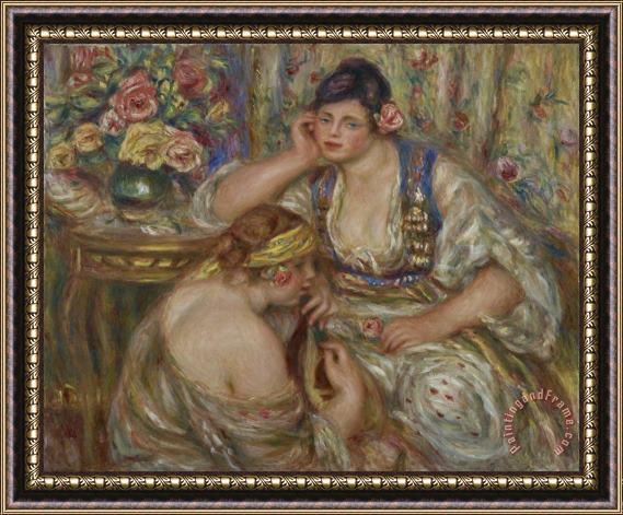 Pierre Auguste Renoir The Concert (le Concert) Framed Painting