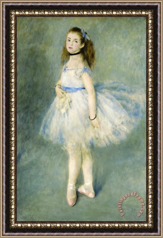 Pierre Auguste Renoir The Dancer Framed Painting
