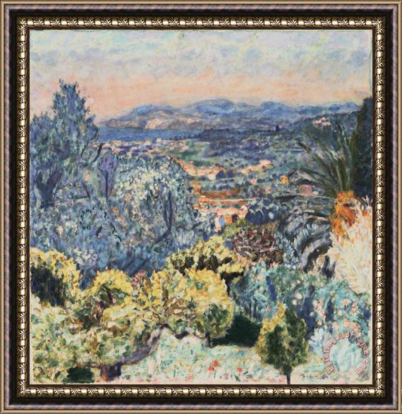 Pierre Bonnard The Riviera Framed Painting
