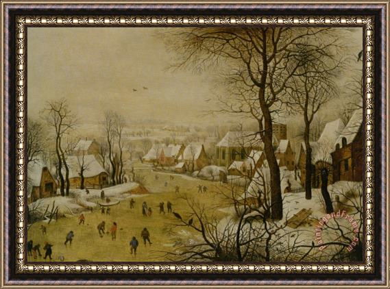 Pieter the Younger Brueghel The Bird Trip Framed Painting