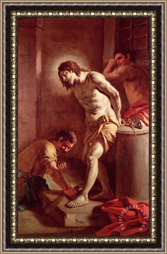 Pietro Bardellini Flagellation of Christ Framed Painting
