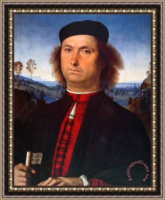 Pietro Perugino Francesco Delle Opere Framed Print
