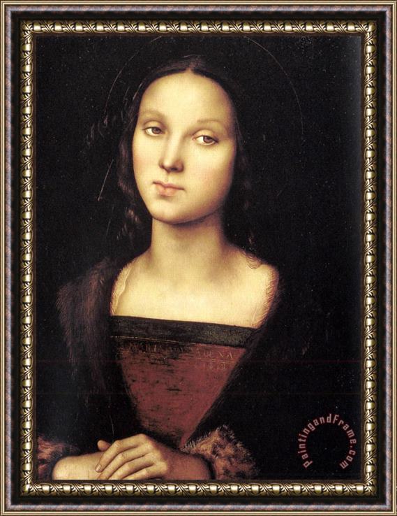 Pietro Perugino Mary Magdalen Framed Painting