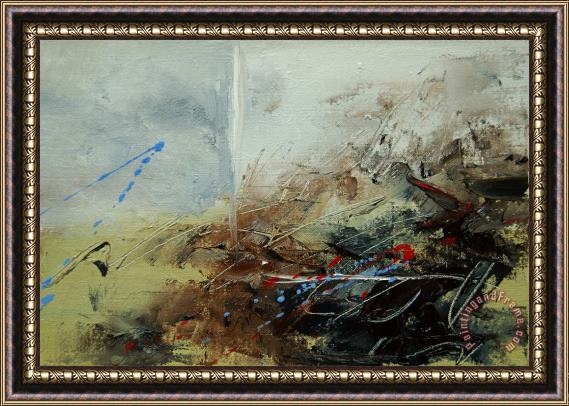 Pol Ledent Abstract 070408 Framed Painting