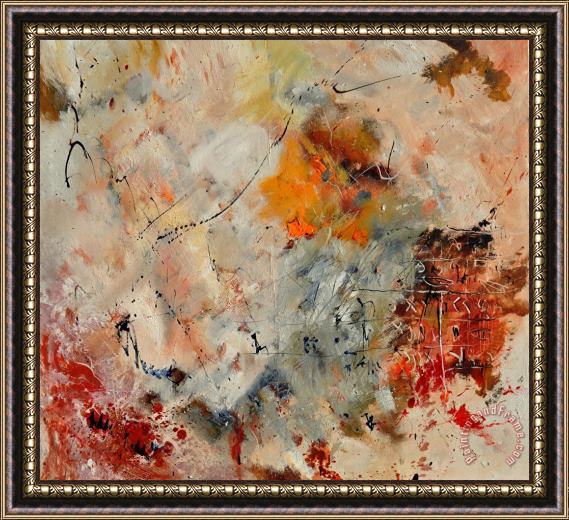 Pol Ledent Abstract 880150 Framed Painting