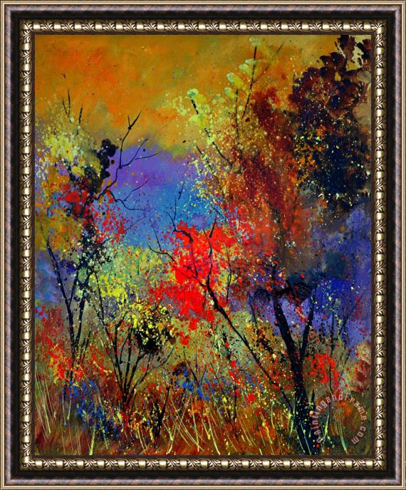 Pol Ledent Autumn Colors Framed Painting