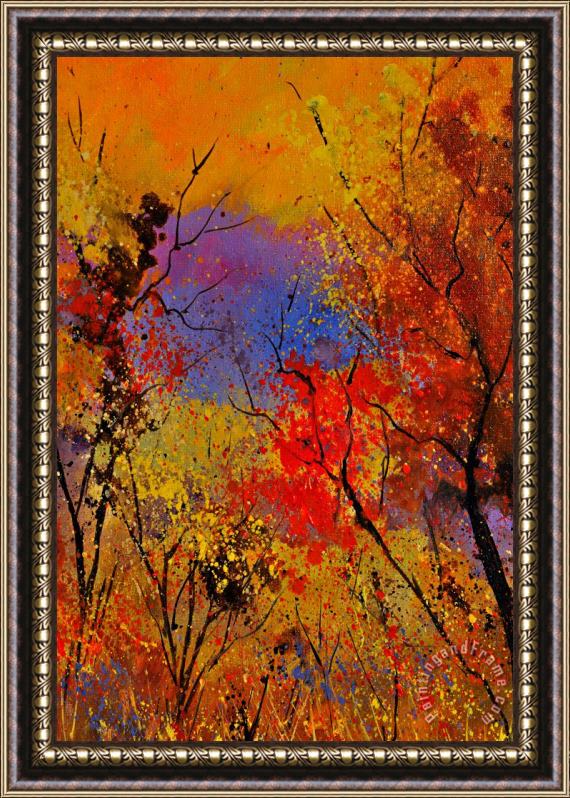 Pol Ledent Autumn Colors Framed Painting