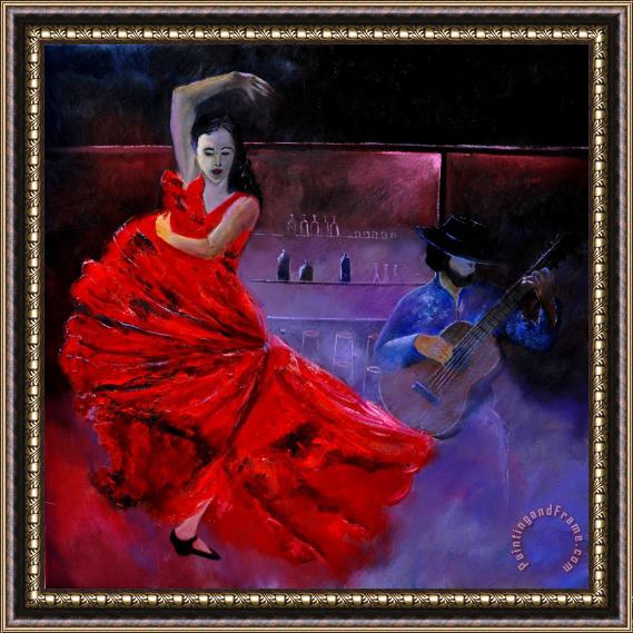 Pol Ledent Flamenco 88 Framed Print