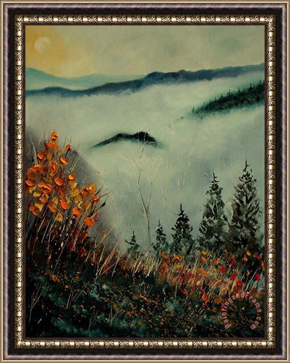 Pol Ledent Mist Today Framed Painting