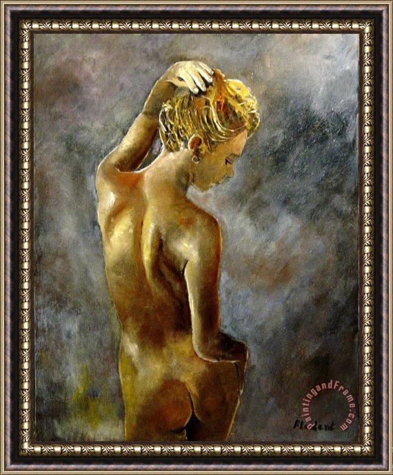 Pol Ledent Nude 27 Framed Painting