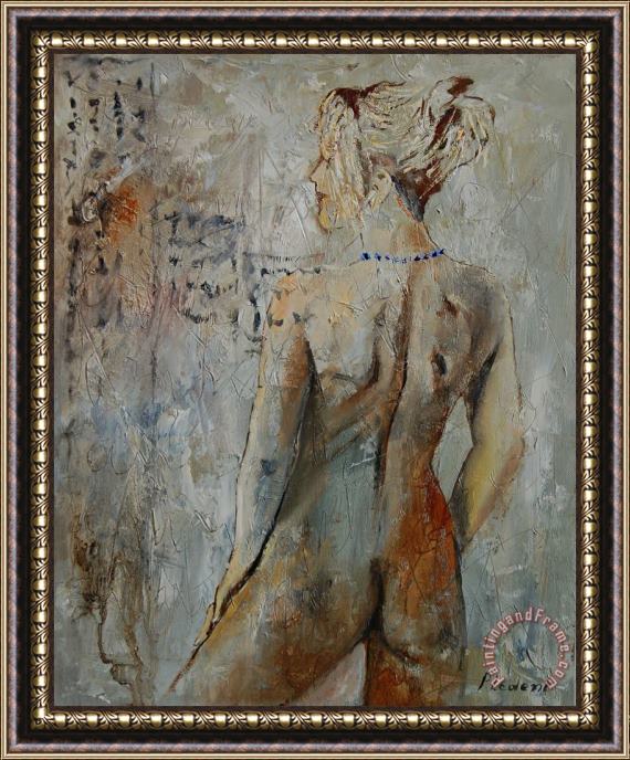 Pol Ledent Nude 459020 Framed Painting