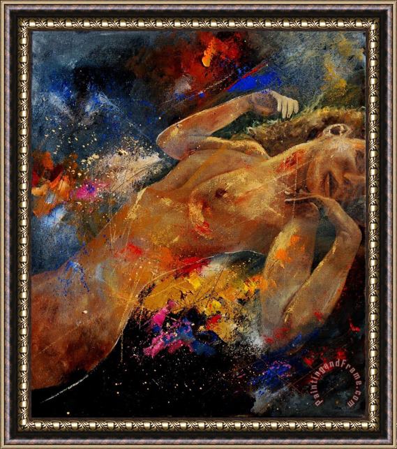 Pol Ledent Nude 67 0407 Framed Painting