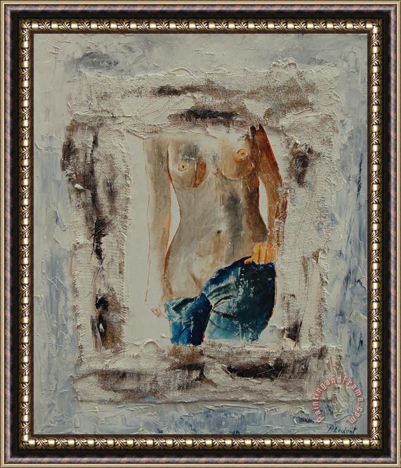 Pol Ledent Nude 674521 Framed Painting