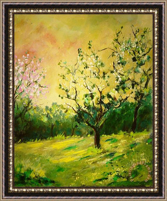 Pol Ledent Orchard 45 Framed Painting