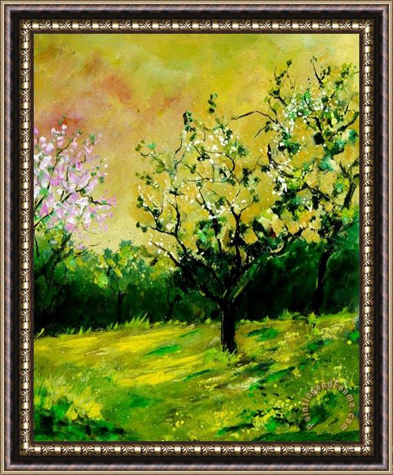 Pol Ledent Orchard Framed Painting