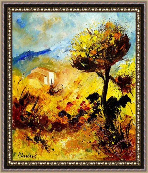 Pol Ledent Provence 56 Framed Painting