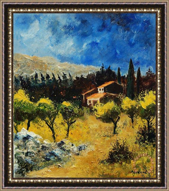 Pol Ledent Provence 678965 Framed Painting