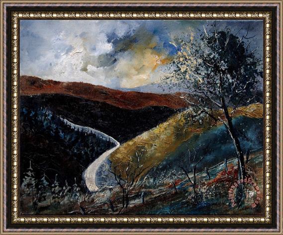 Pol Ledent Semois valley Framed Painting